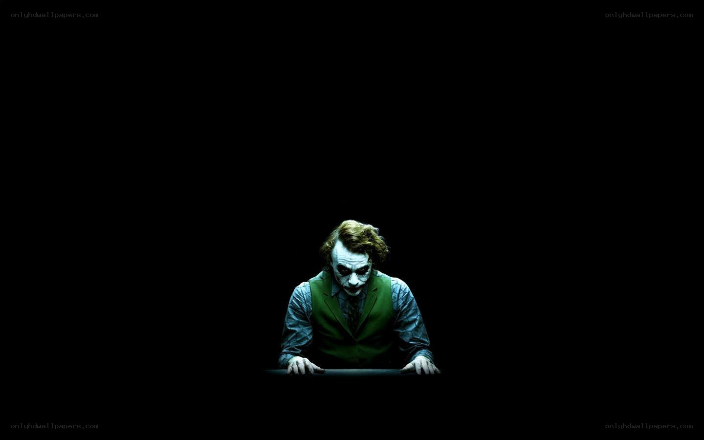The Joker in darkness