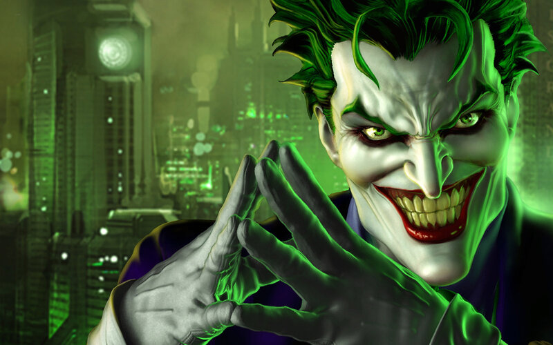 The Joker in Gotham City