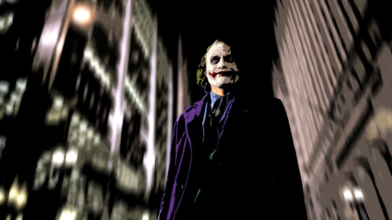 The Joker in Gotham City