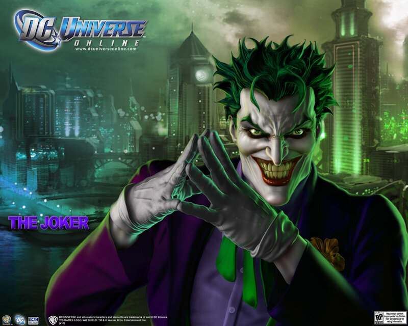 The Joker in Gotham City