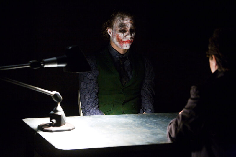The Joker in interrogation