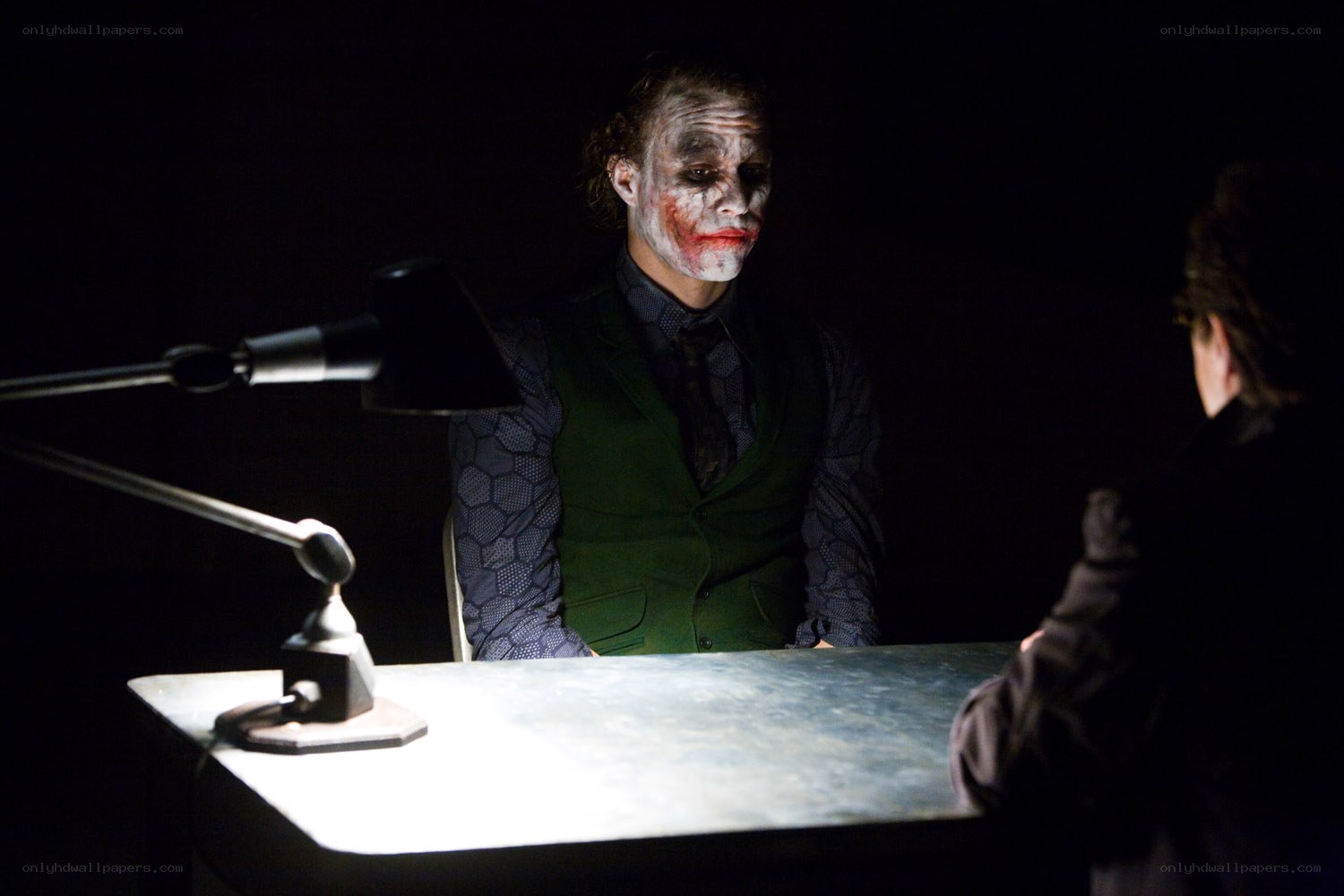 The Joker in interrogation