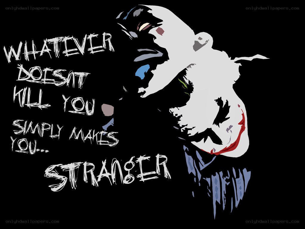 The Joker quote art