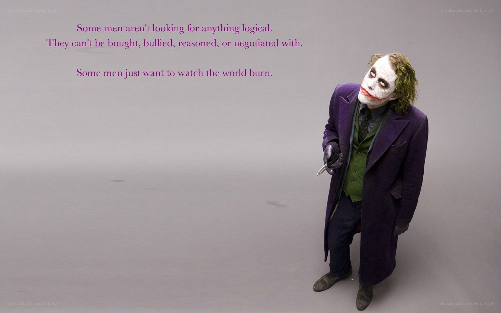 The Joker quote image