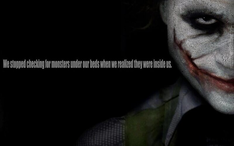 The Joker quote image