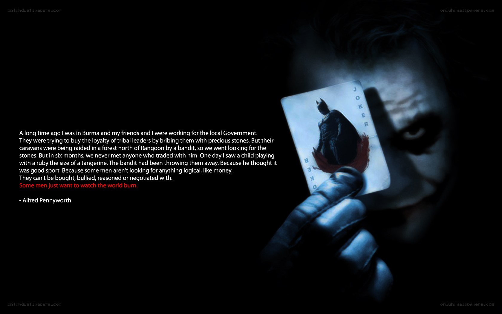 The Joker Quote Image