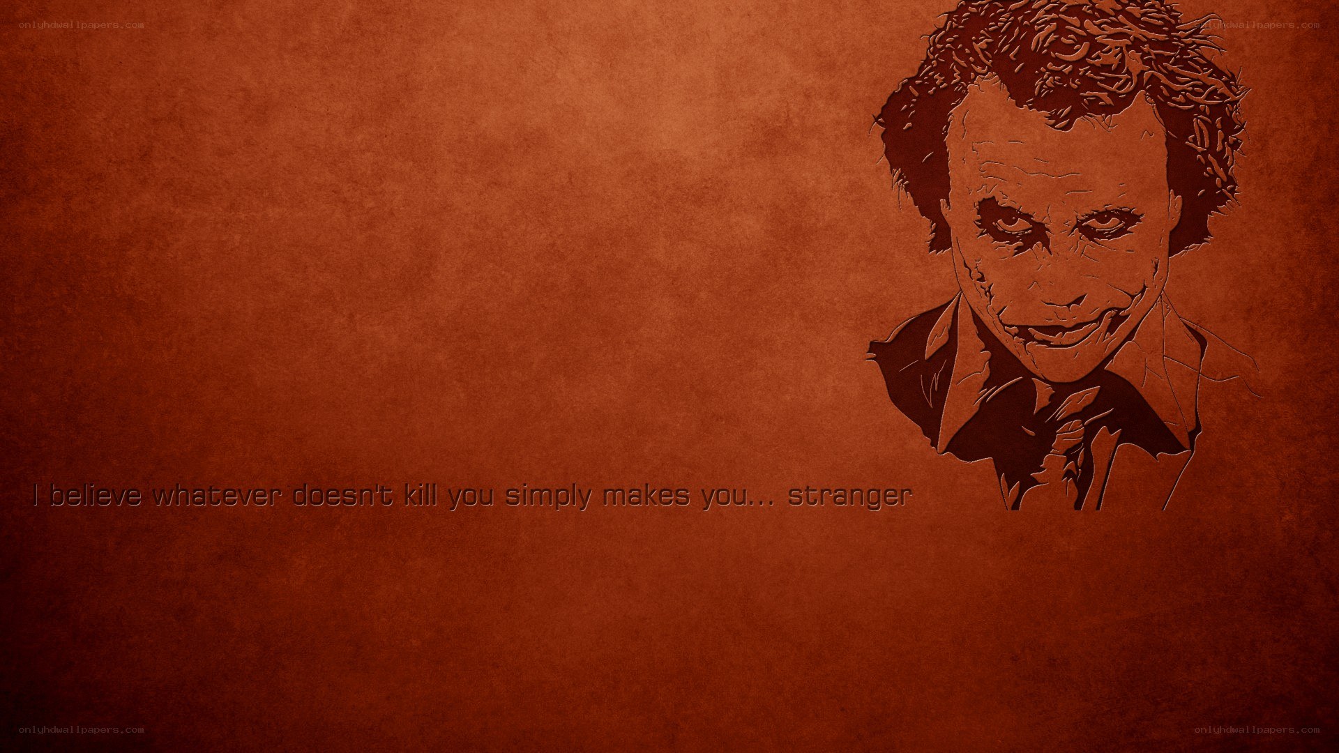 The Joker quote wallpaper