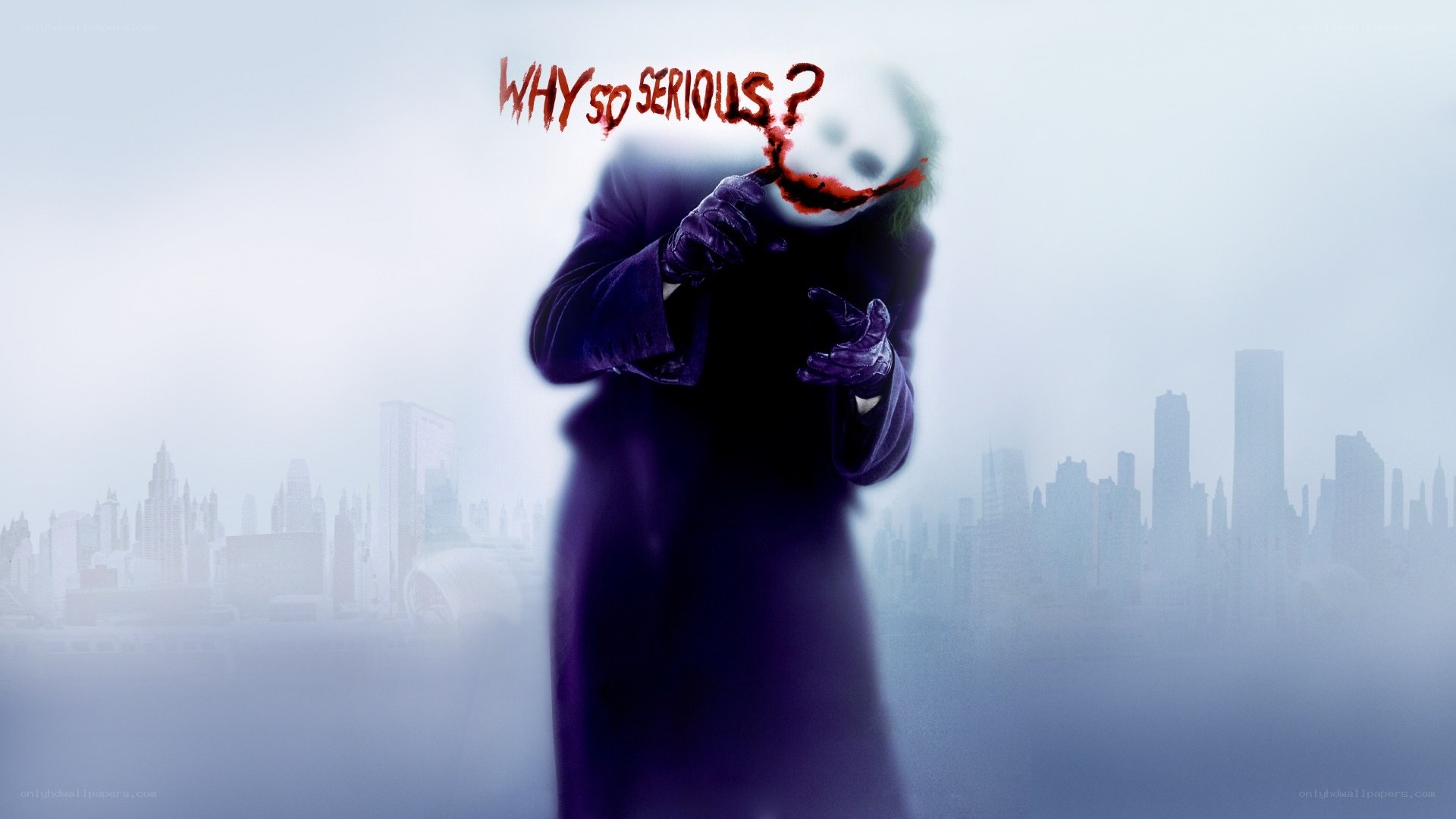 The Joker's iconic pose