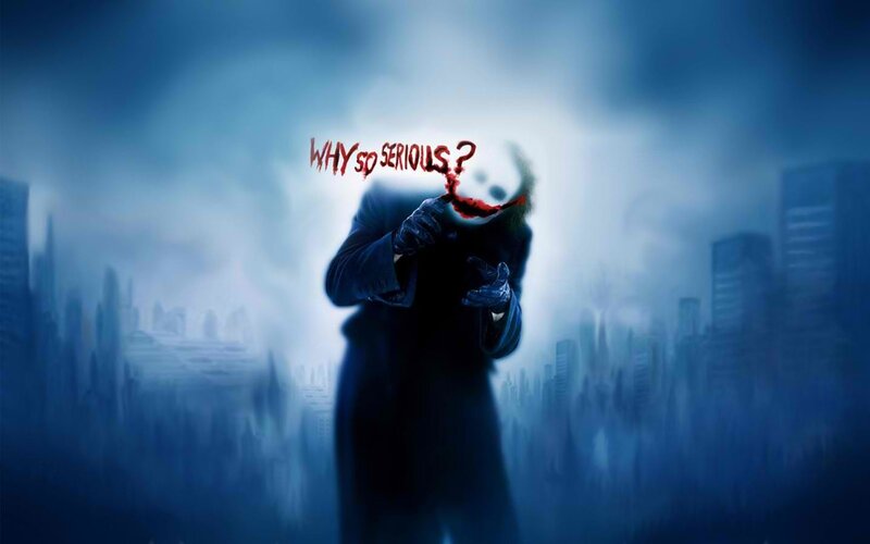 The Joker's iconic quote