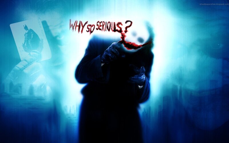 The Joker's iconic quote