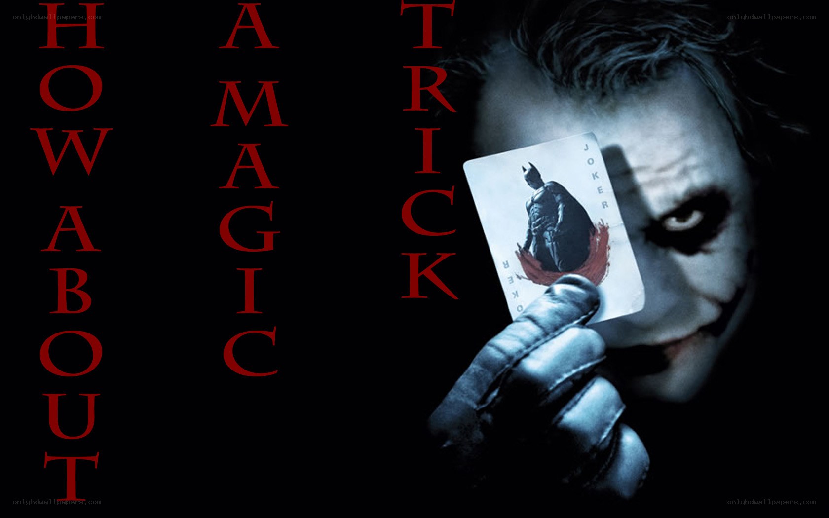 The Joker's Magic Trick