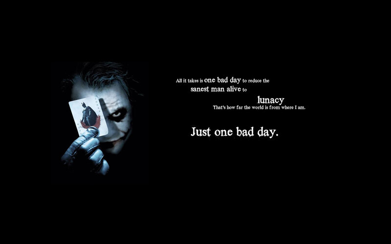 The Joker's quote