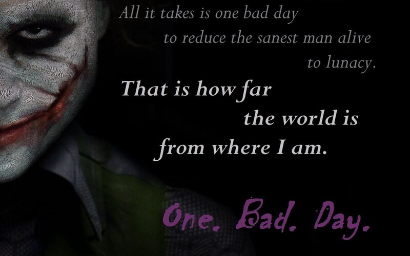 The Joker's quote
