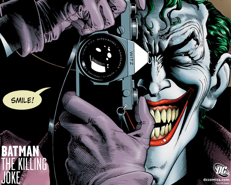 The Joker with a camera