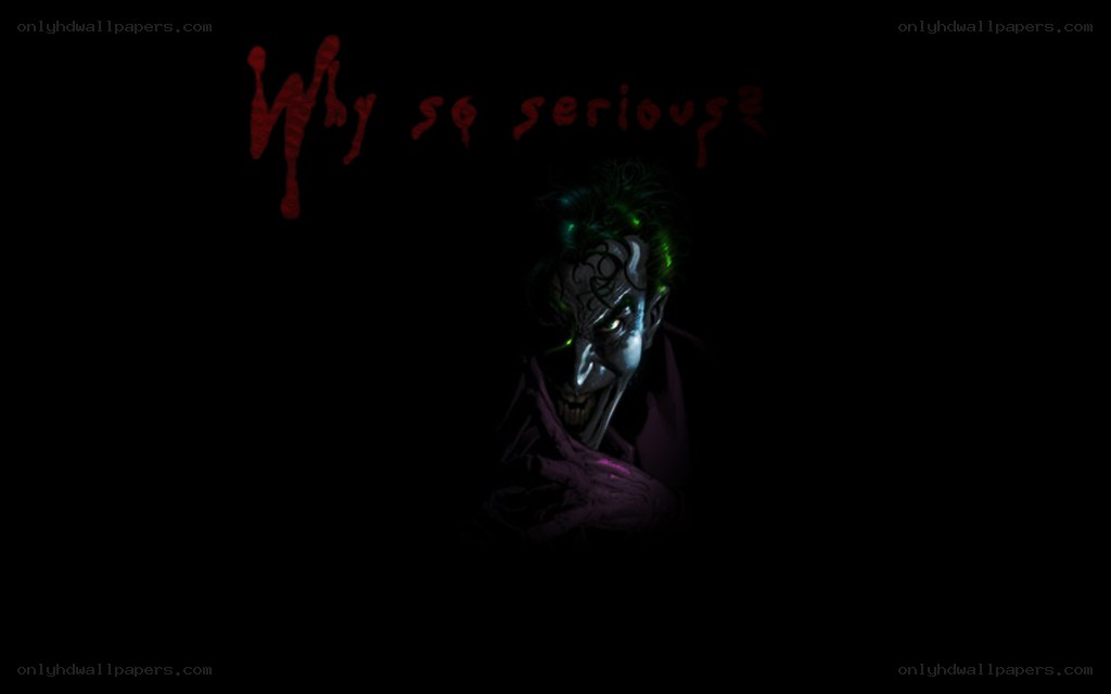The Joker with a quote
