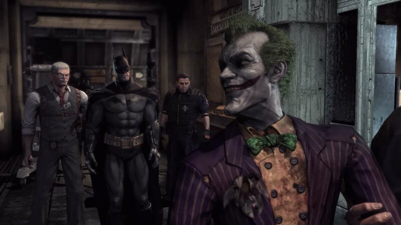 The Joker with Batman