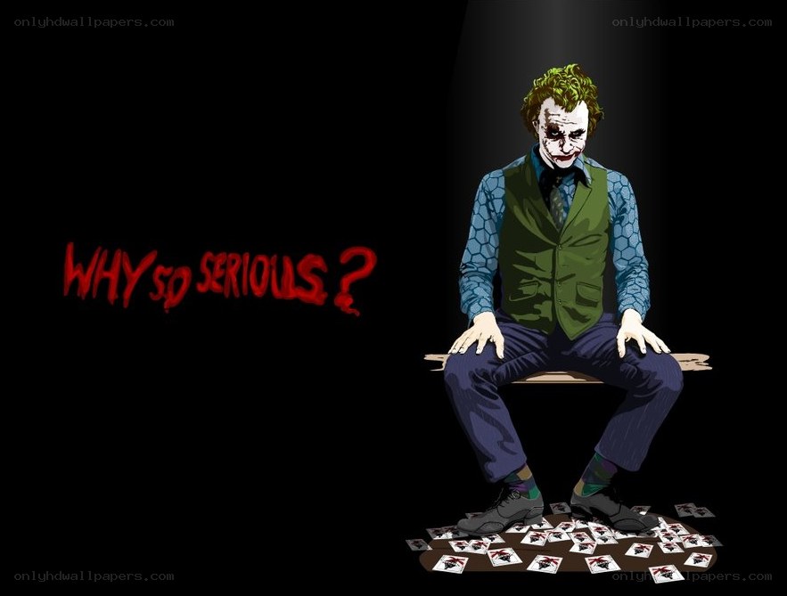 The Joker with cards