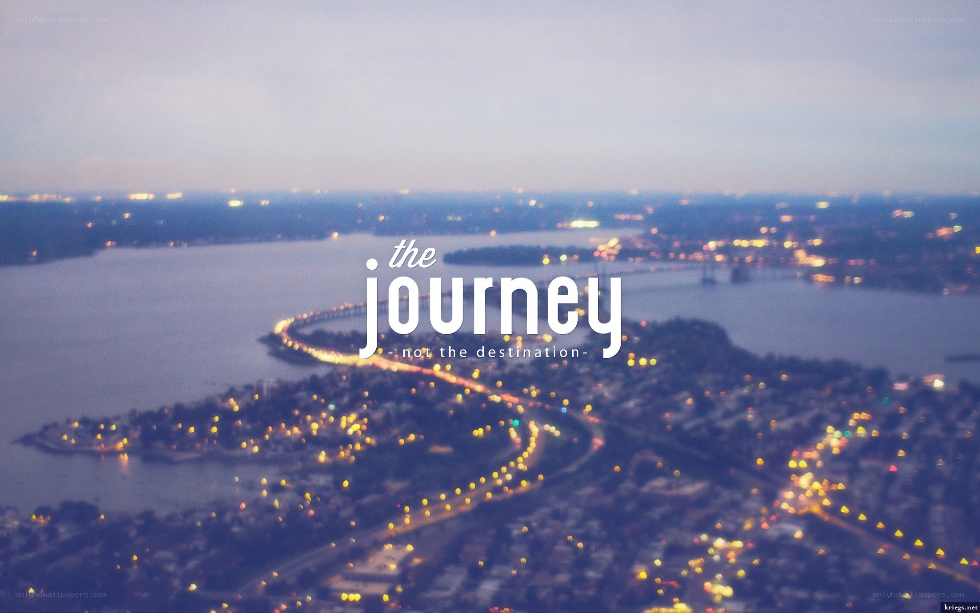 the journey not the destination