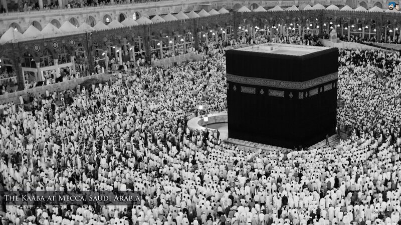 The Kaaba at Mecca