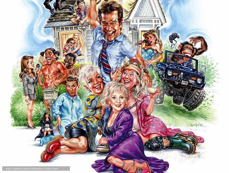 The King of Queens cast illustration