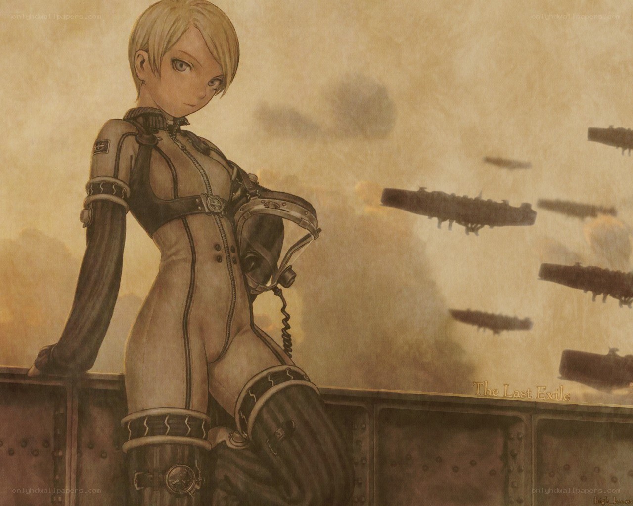 The Last Exile character art