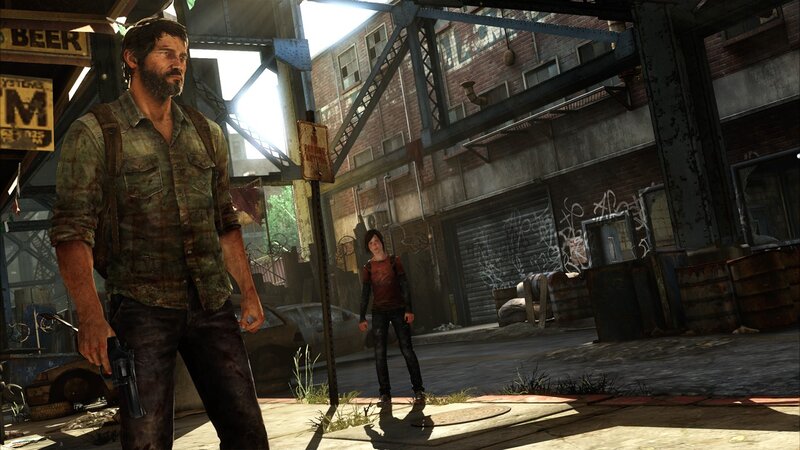 The Last of Us gameplay scene