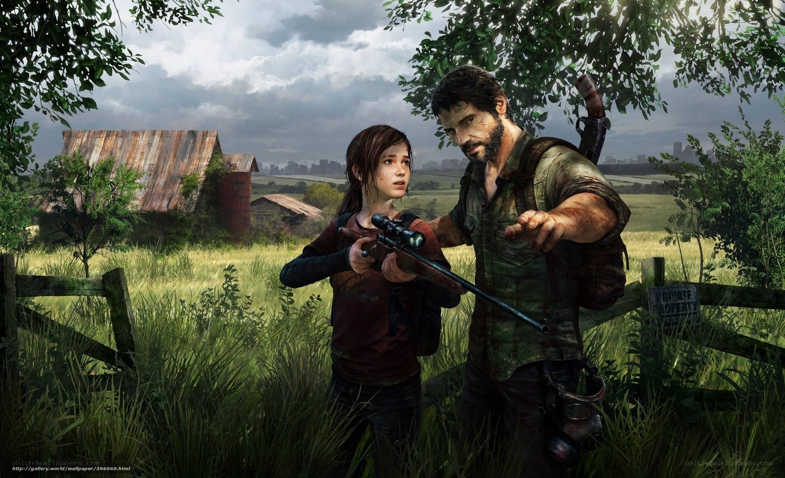 The Last of Us gameplay scene