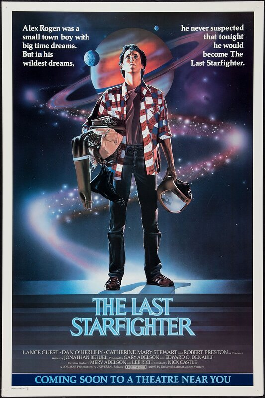 The Last Starfighter movie poster