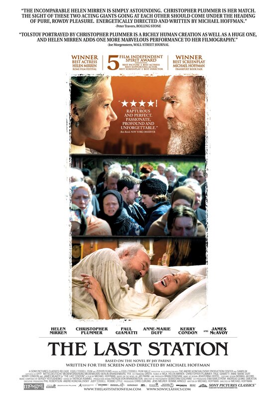 The Last Station movie poster