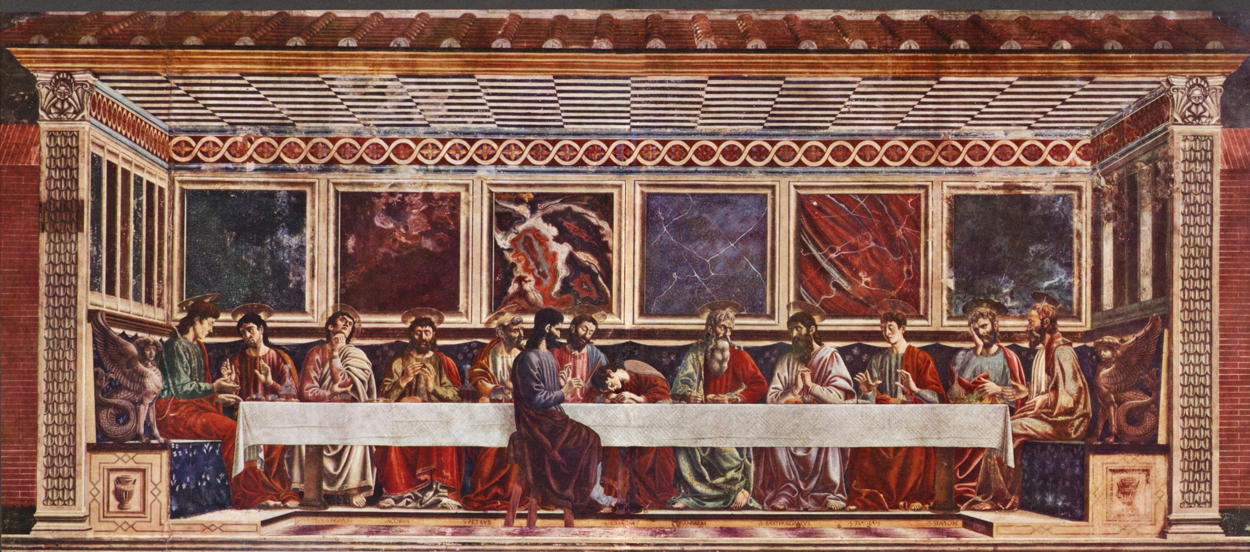 The Last Supper fresco