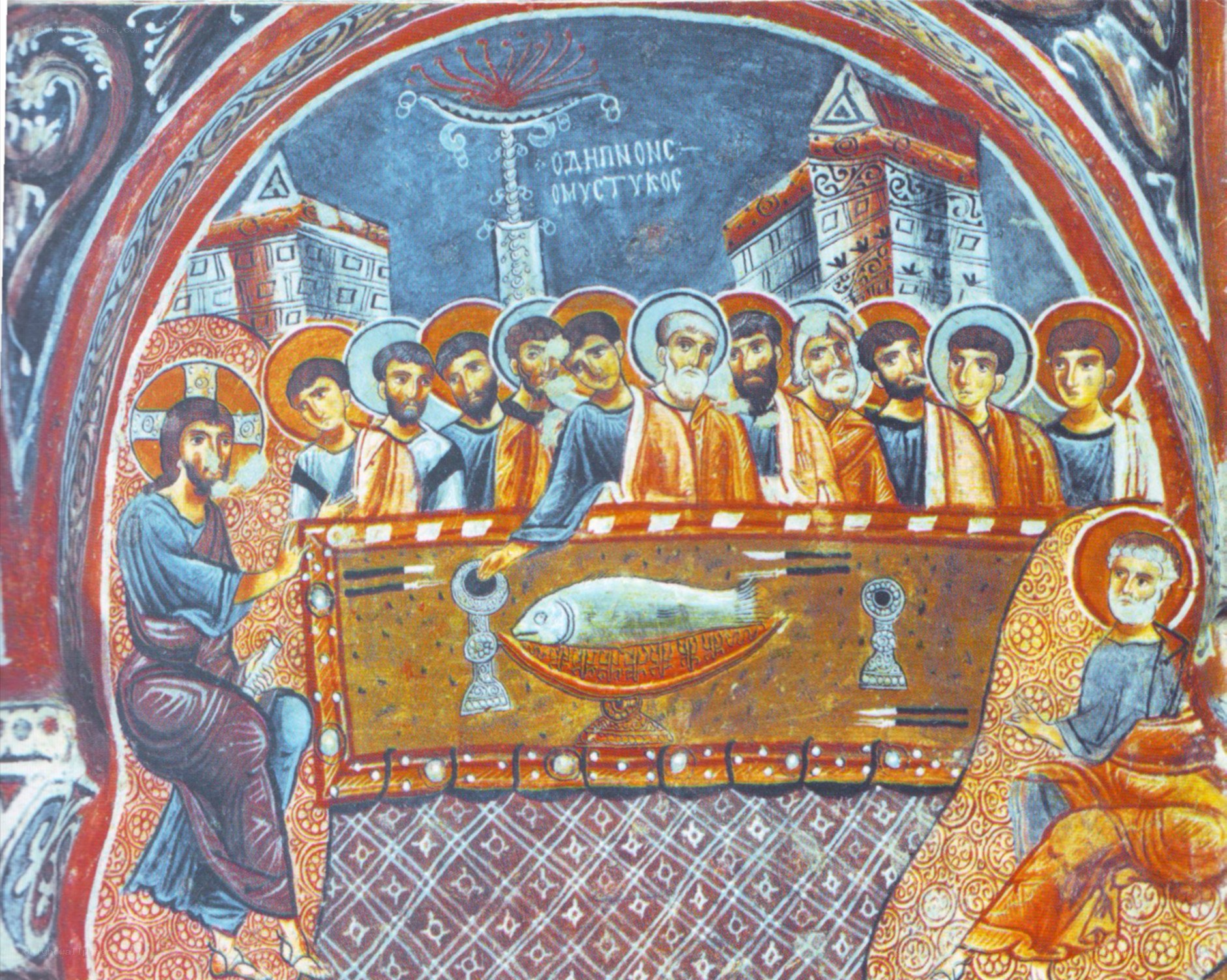 The Last Supper fresco