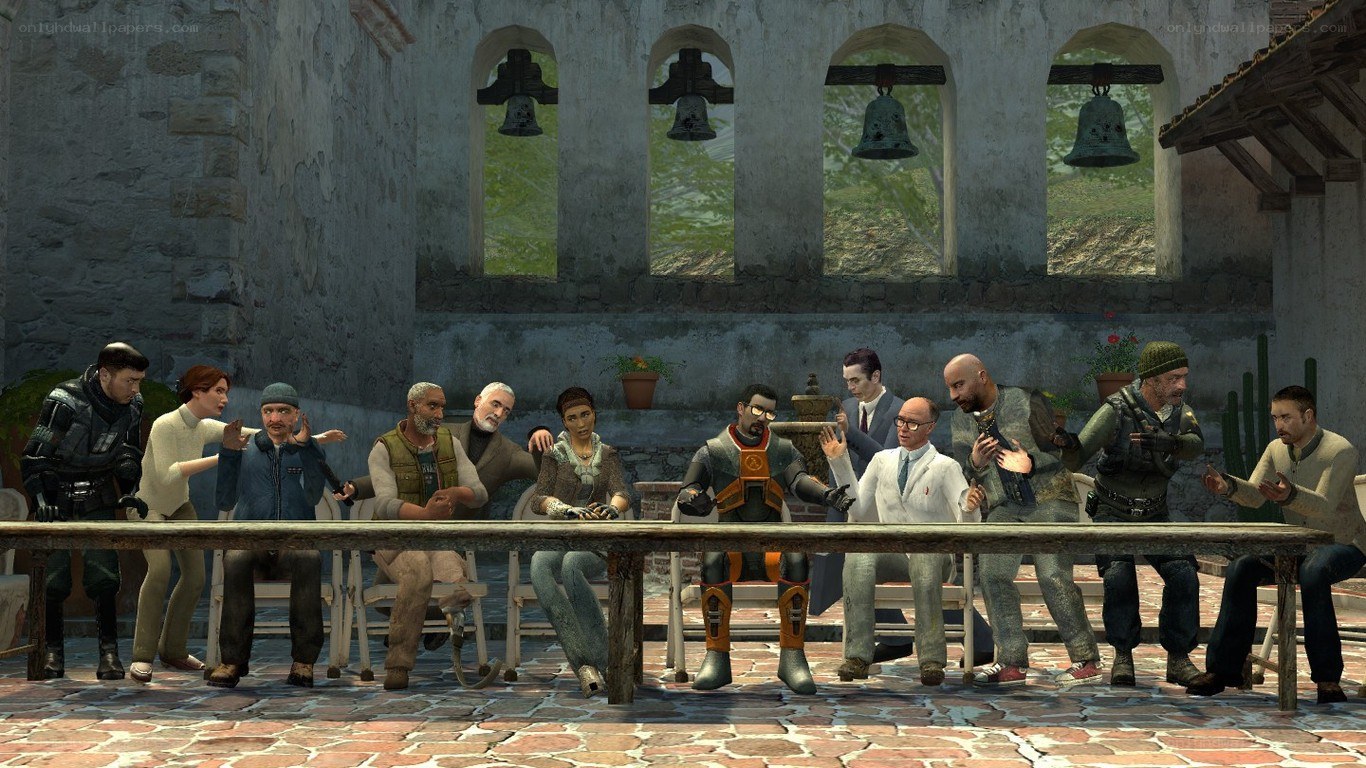The Last Supper in a video game