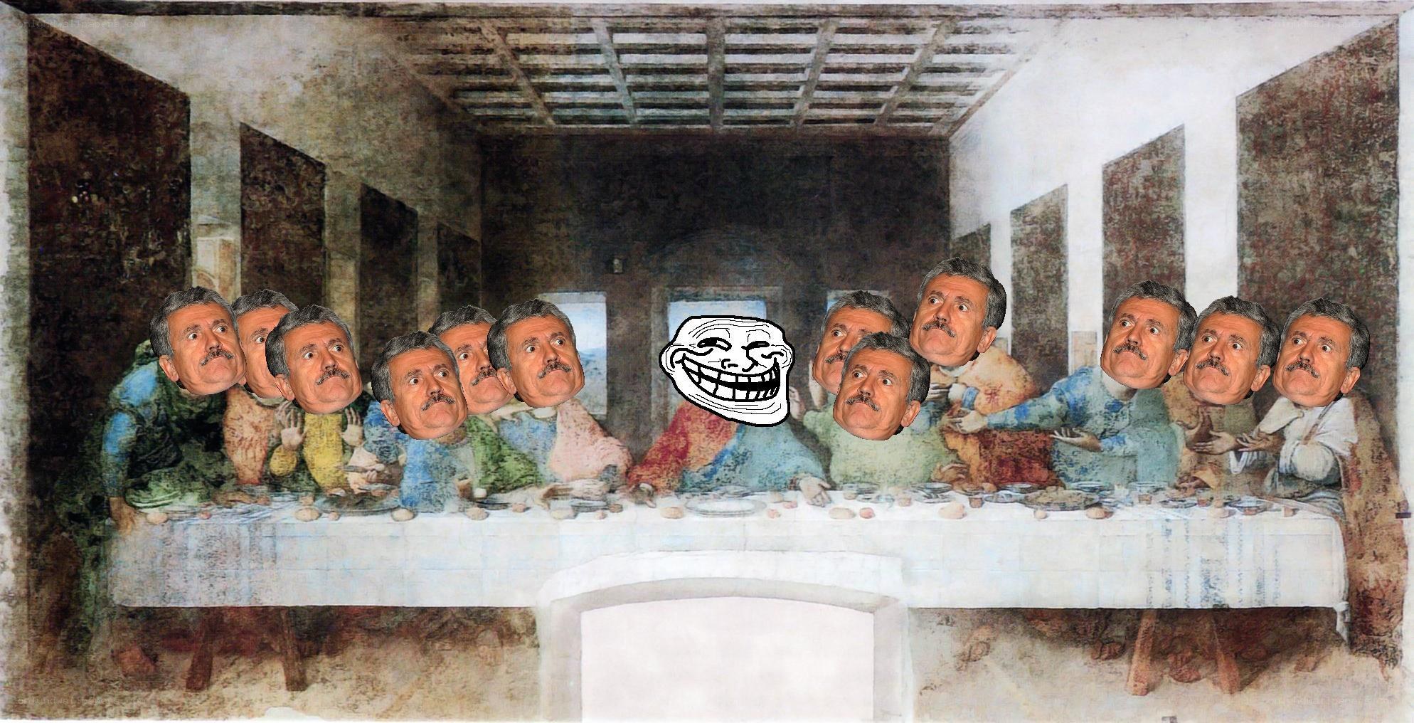 The Last Supper meme