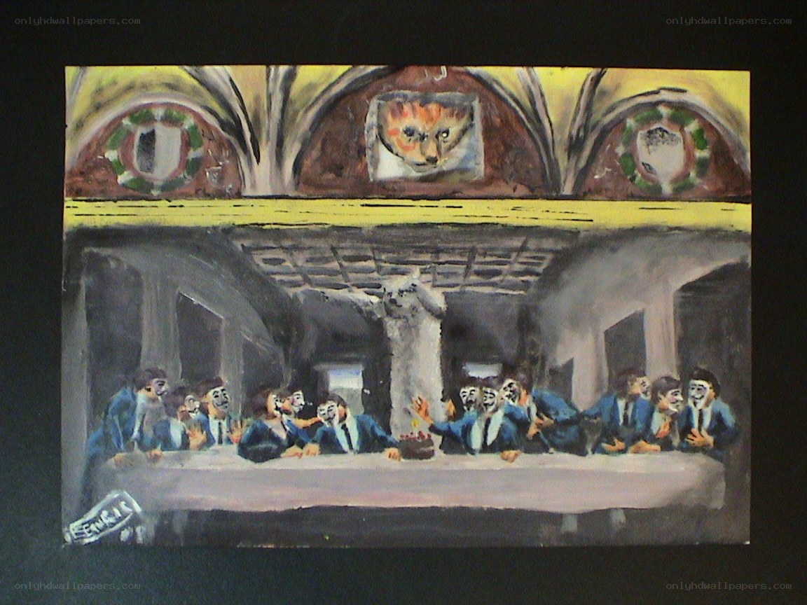 The Last Supper parody