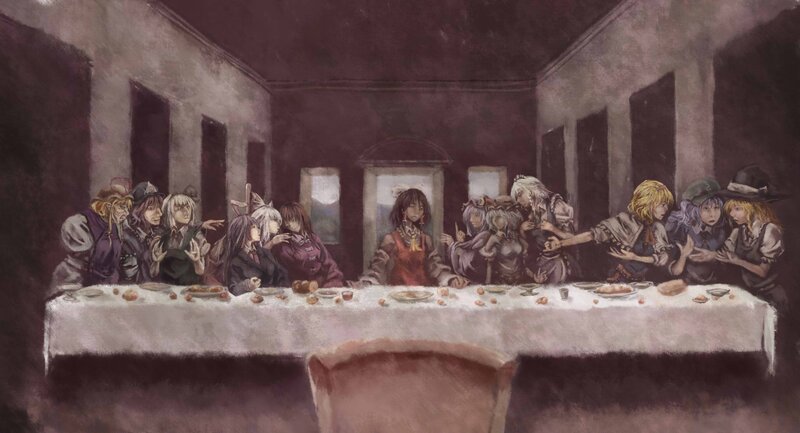 The Last Supper parody