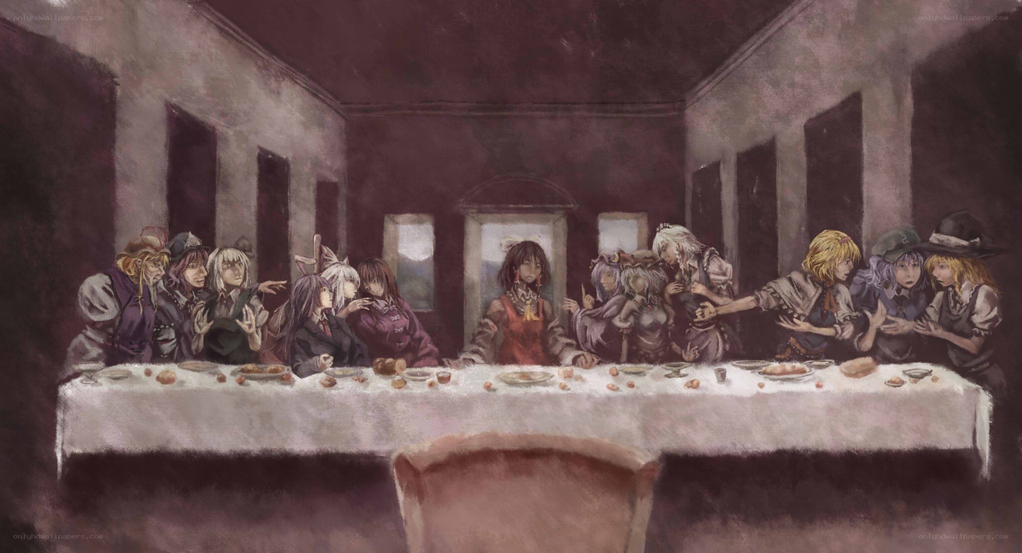 The Last Supper parody