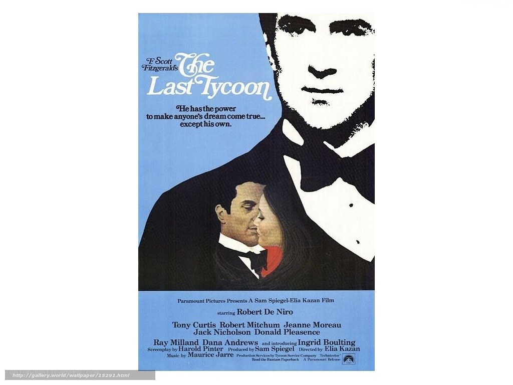 The Last Tycoon movie poster