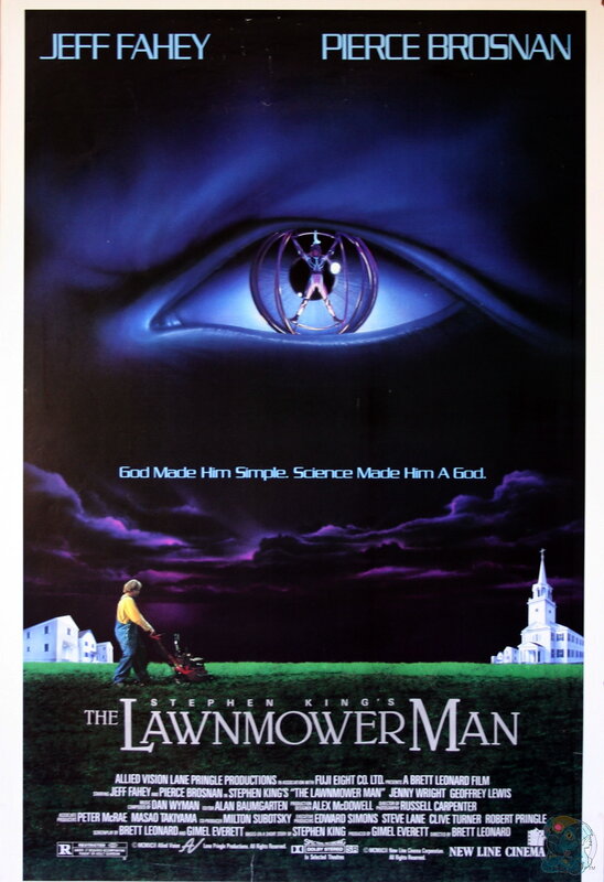 The Lawnmower Man movie poster