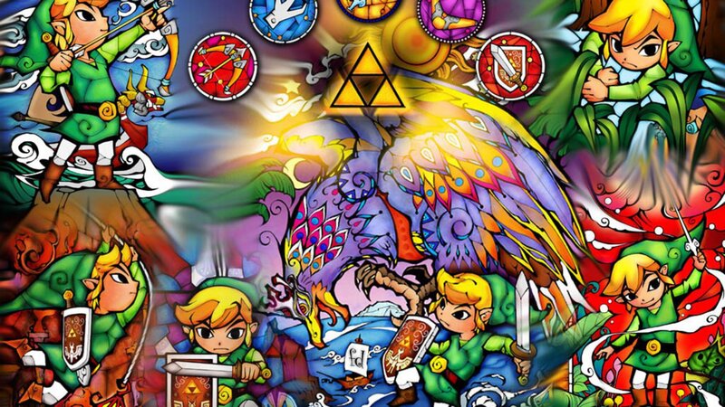 The Legend of Zelda collage