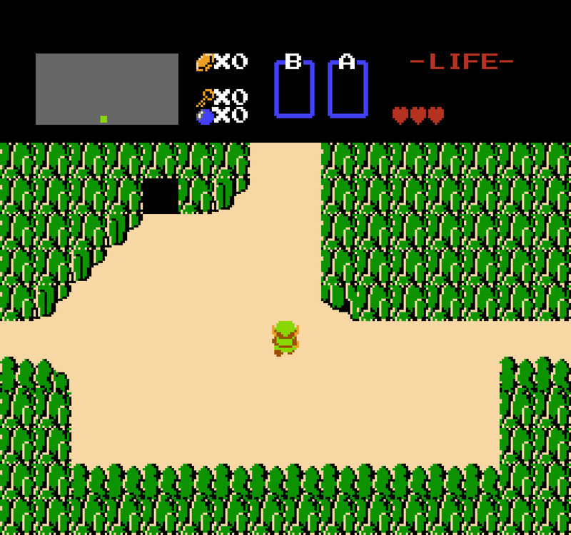 The Legend of Zelda gameplay