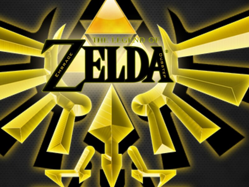 The Legend of Zelda Logo — Yellow