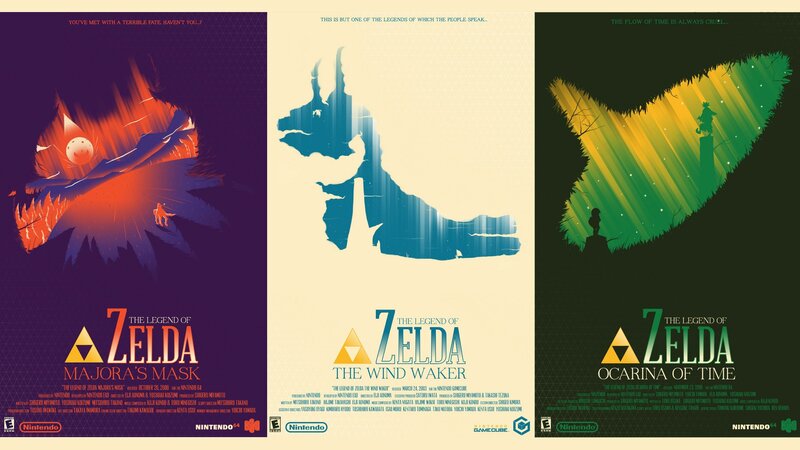 The Legend of Zelda movie posters