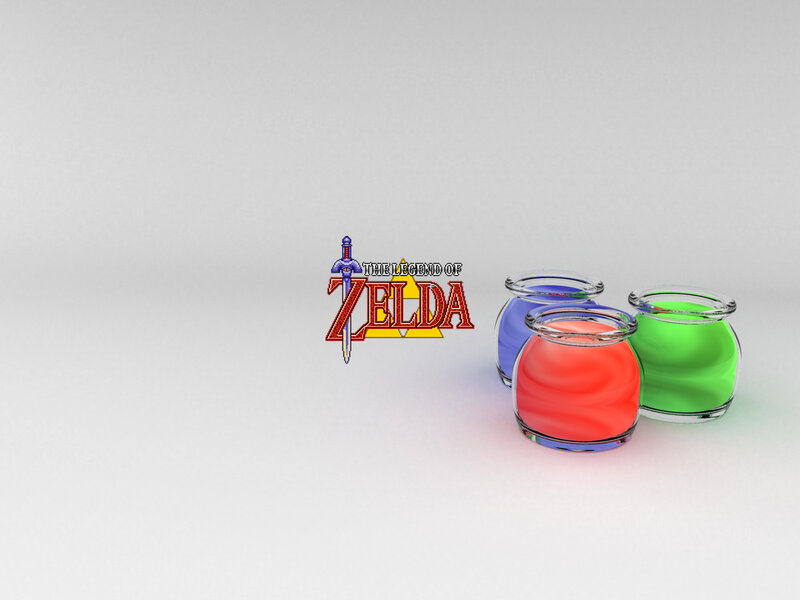 The Legend of Zelda potions