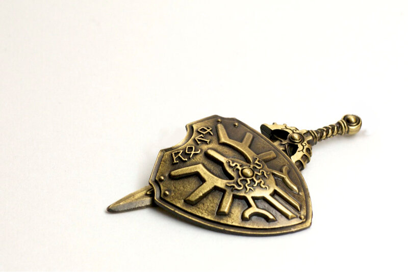 The Legend of Zelda shield and sword