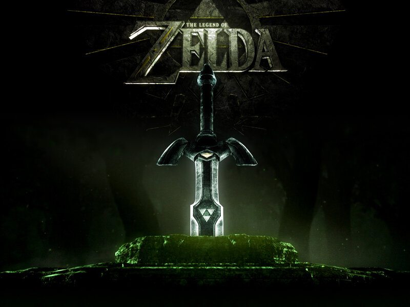 The Legend of Zelda sword