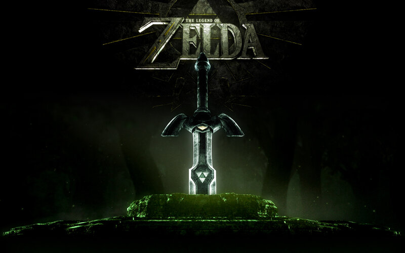 The Legend of Zelda title art