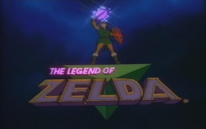 The Legend of Zelda title card