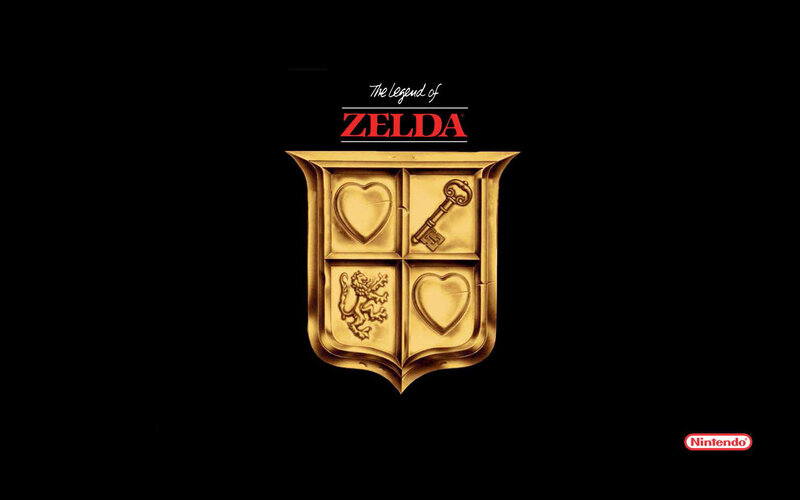 The Legend of Zelda title screen