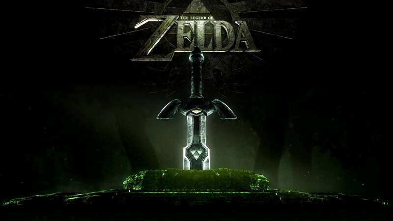 The Legend of Zelda title screen