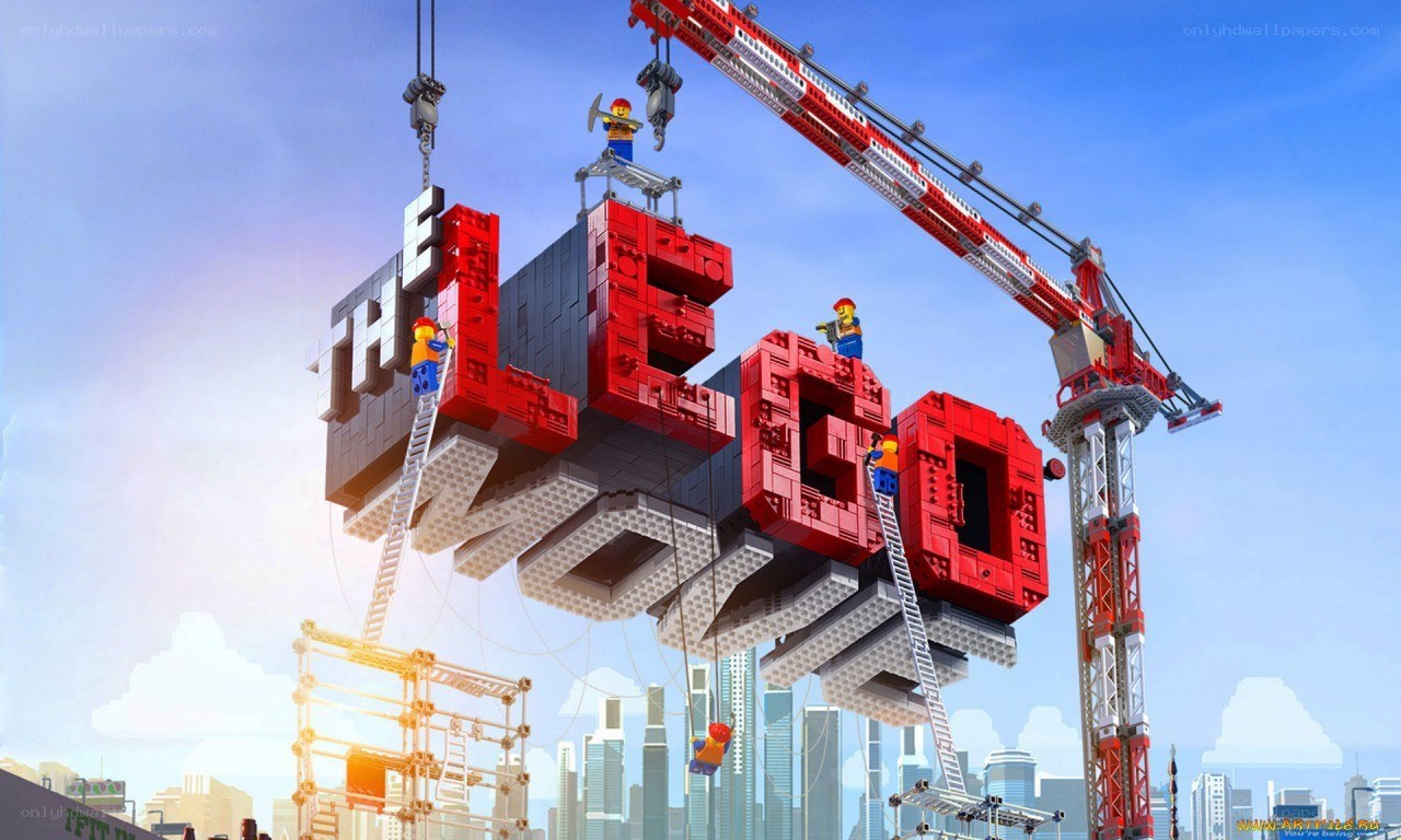 The Lego Movie construction scene